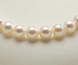 【真珠の本場伊勢志摩よりお届け】華やかな淡いピンク♪8.5-9.0mmあこや本真珠ネックレス【nc0435】
